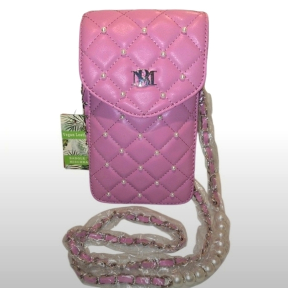 Badgley Mischka Handbags - NWT Badgley Mischka Lavender Quilted Crossbody Mini Bag